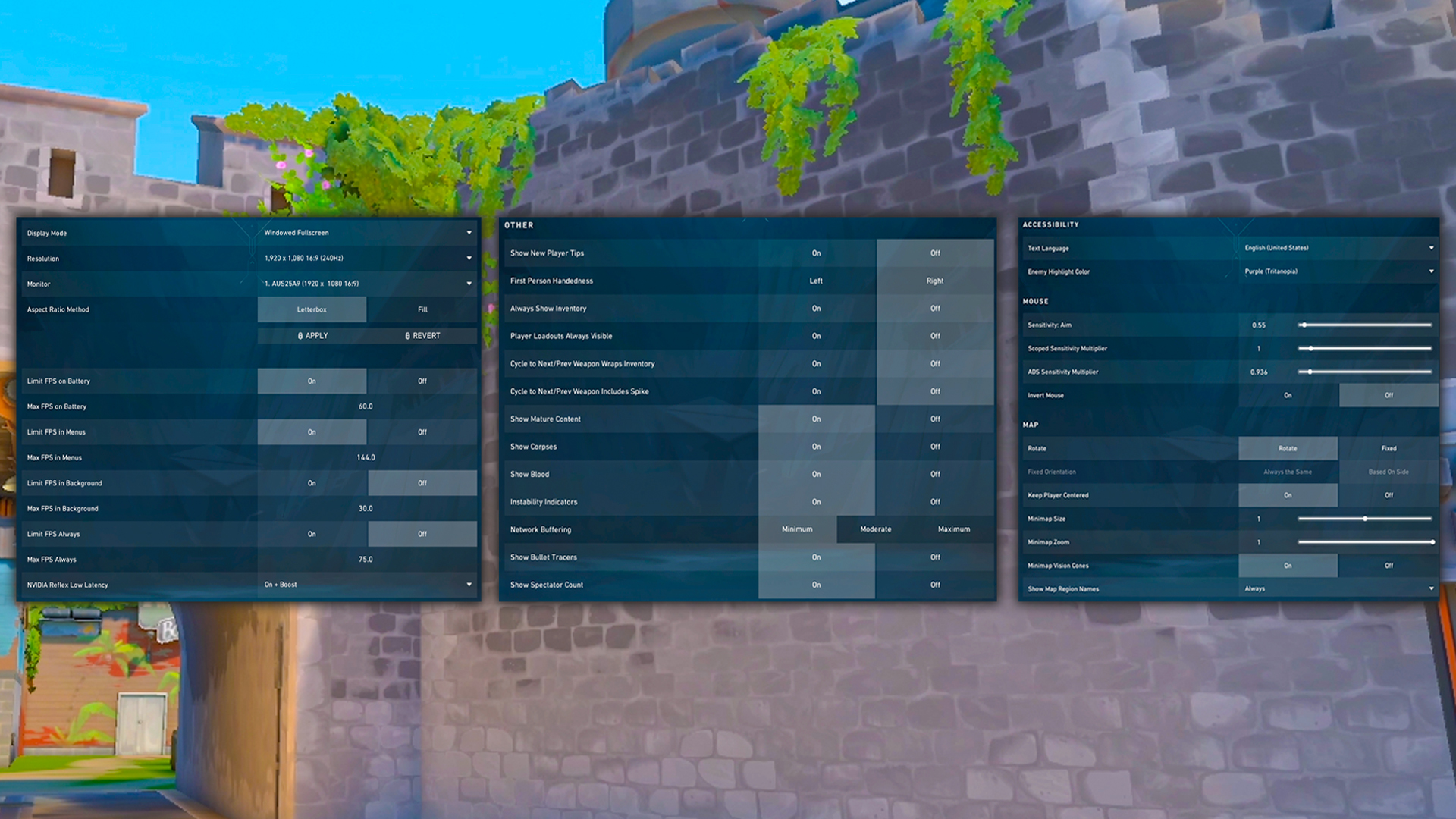 Rheia Oyun Ayarları